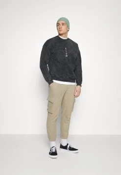 Kaotiko CREW WASHED RUINS UNISEX - Sweatshirt - Black -Kaotiko || Fire & Glory Populaire Magasin 01620e9a3d6c4cf58b18e8b73a5d43cf