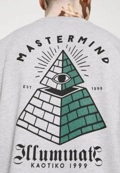Kaotiko - Herren CREW MASTERMIND PYRAMID - Sweatshirt - Grey Vigore -Kaotiko || Fire & Glory Populaire Magasin 049c6834504443b685065e7fff0588e0