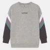Kaotiko CREW WALKER UNISEX - Sweatshirt - Grey/white/lila -Kaotiko || Fire & Glory Populaire Magasin 04b563bb573447cbb774b18649afe265