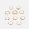 Fire & Glory LENNA 10 PACK - Ring - Gold-coloured - Damen -Kaotiko || Fire & Glory Populaire Magasin 0bc1da8b47b34e12ab6e28fb2d3e1c12