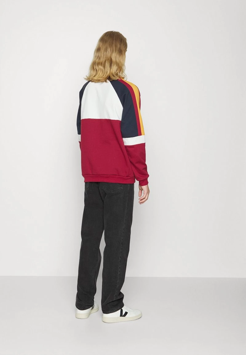 Kaotiko - Herren CREW DENVER - Sweatshirt - Burgundy/marfil/mostaza/navy 5 Kaotiko - Herren CREW DENVER - Sweatshirt - Burgundy/marfil/mostaza/navy – Bild 3