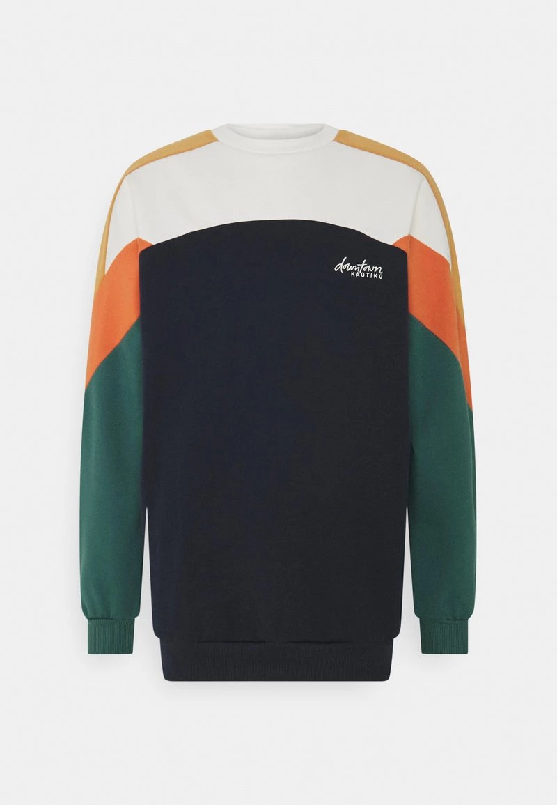 Kaotiko CREW DOWNTOWN UNISEX - Sweatshirt - Yellow 3 Kaotiko CREW DOWNTOWN UNISEX - Sweatshirt - Yellow