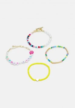 Fire & Glory FGSUMMER BRACELET 4 PACK - Armband - Gold-coloured/multi-coloured - Damen -Kaotiko || Fire & Glory Populaire Magasin 10365842b99a4b64bba14c2a5741aee9