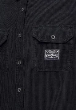 Kaotiko CAM UNISEX - Hemdbluse - Black -Kaotiko || Fire & Glory Populaire Magasin 104e6ec604324527bf143195e35a5970