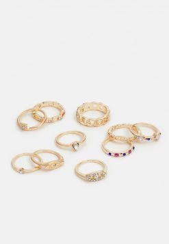 Fire & Glory LENNA 10 PACK - Ring - Gold-coloured - Damen 7 Fire & Glory LENNA 10 PACK - Ring - Gold-coloured - Damen -Kaotiko || Fire & Glory Populaire Magasin 129766ac00c14dbcb50e6b9bcea8217b