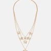 Fire & Glory MITTA COMBI NECKLACE - Halskette - Gold-coloured - Damen