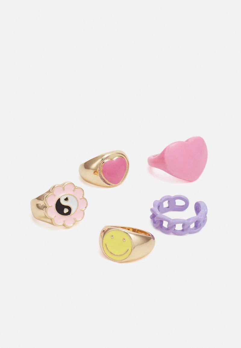 Fire & Glory HAPPI 5 PACK - Ring - Gold-coloured - Damen 5 Fire & Glory HAPPI 5 PACK - Ring - Gold-coloured - Damen – Bild 3