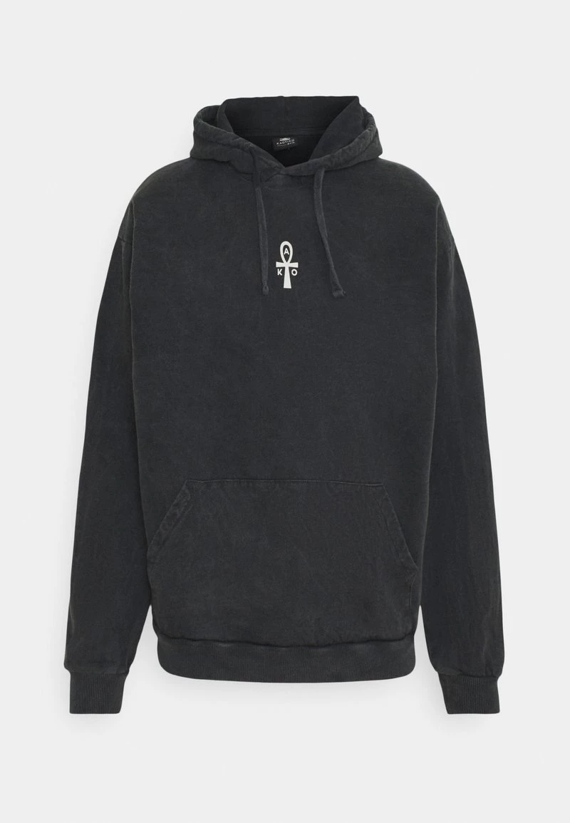 Kaotiko CREW TIE DYE UNISEX - Kapuzenpullover - Black 8 Kaotiko CREW TIE DYE UNISEX - Kapuzenpullover - Black – Bild 6