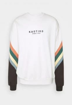 Kaotiko CREW WALKER UNISEX - Sweatshirt - White -Kaotiko || Fire & Glory Populaire Magasin 176a0abadb1646f284d6c9e0069b4951