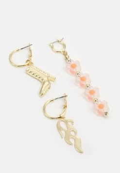 Fire & Glory FGRUNIA EARRINGS 3 PACK - Ohrringe - Gold-coloured - Damen -Kaotiko || Fire & Glory Populaire Magasin 178c66aeec5c4729a86cdeff3f327c58