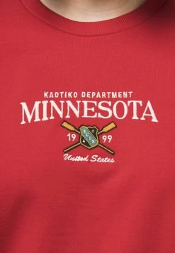 Kaotiko LARA SWEATSHIRT - Sweatshirt - Rot - Unisex -Kaotiko || Fire & Glory Populaire Magasin 22c978f3936a460197fc9748485255b9