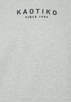 Kaotiko - Unisex SUD CAP WALKER - Sweatshirt - Grey/rouge/jade -Kaotiko || Fire & Glory Populaire Magasin 22ccf14755c84ab793641bb1b0df15fc