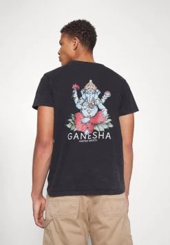 Kaotiko WASHED GANESHA UNISEX - T-Shirt Print - Black -Kaotiko || Fire & Glory Populaire Magasin 28185105e2db4c6a903e097b1446b064