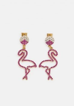 Fire & Glory FGLAIDE EARRINGS - Ohrringe - Gold-coloured/multi - Damen