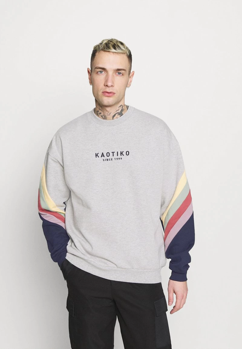 Kaotiko CREW WALKER UNISEX - Sweatshirt - Gris 3 Kaotiko CREW WALKER UNISEX - Sweatshirt - Gris
