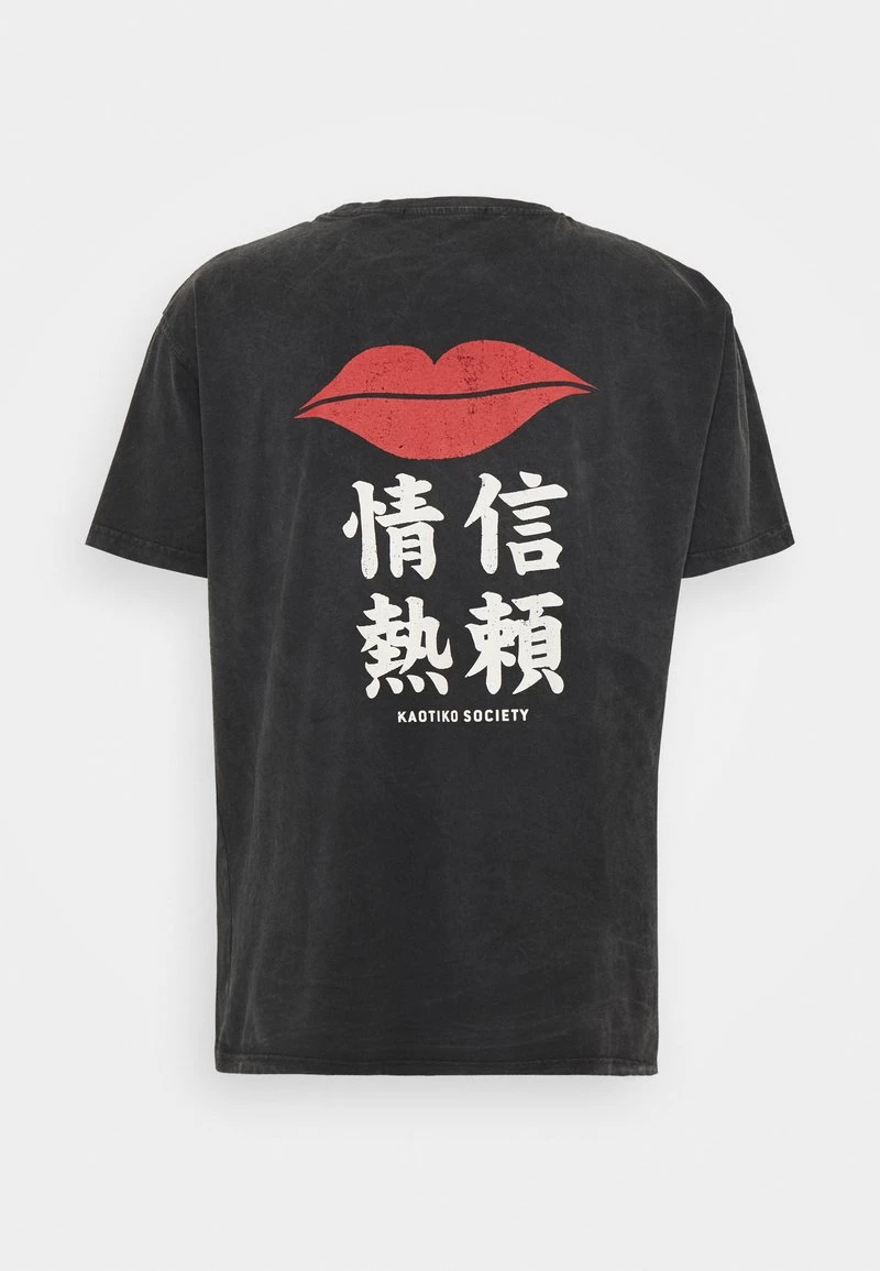Kaotiko LIPS UNISEX - T-Shirt Print - Dark Grey 10 Kaotiko LIPS UNISEX - T-Shirt Print - Dark Grey – Bild 8