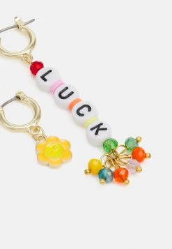 Fire & Glory - Damen FGHYDA EARRINGS 5 PACK - Ohrringe - Gold-coloured/multi -Kaotiko || Fire & Glory Populaire Magasin 2ff4c68fcd084080a9376483a92ffe71