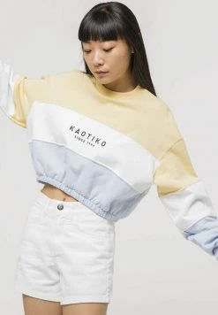 Kaotiko Sweatshirt - Mehrfarbig - Damen -Kaotiko || Fire & Glory Populaire Magasin 330ea00a7da54f11bc2107f83fbfbe07