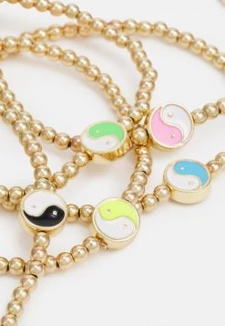 Fire & Glory - Damen TYLLA BRACELETS 5 PACK - Armband - Gold-coloured -Kaotiko || Fire & Glory Populaire Magasin 342831bd61404aa28bcb4effa4225509