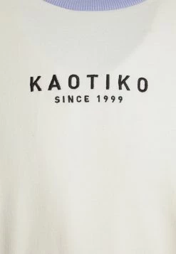 Kaotiko CREW SPIKE UNISEX - Sweatshirt - Ivory/yellow/grape/ - Herren -Kaotiko || Fire & Glory Populaire Magasin 3443fe7b5e5b4847b61ea840e88a2383