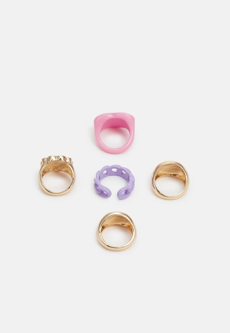 Fire & Glory HAPPI 5 PACK - Ring - Gold-coloured - Damen 4 Fire & Glory HAPPI 5 PACK - Ring - Gold-coloured - Damen – Bild 2