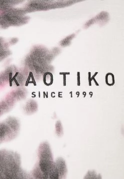 Kaotiko - Herren CREW TIE DYE - Sweatshirt - Black/white -Kaotiko || Fire & Glory Populaire Magasin 3529fb5f15b342c8916bef7760cdb03b