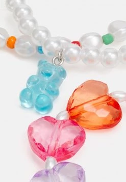 Fire & Glory FLORA BRACELET 3 PACK - Armband - Peach Multi - Damen -Kaotiko || Fire & Glory Populaire Magasin 36559dba8c064c9db75155e53dab466a