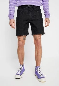 Kaotiko Jeans Shorts - Black - Herren