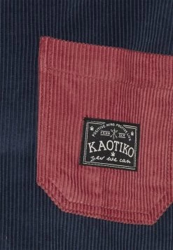 Kaotiko - Unisex CAM UROY VALLEY - Hemd - Burgundy/navy -Kaotiko || Fire & Glory Populaire Magasin 3ccf13451aa04e3988f632b7c7cc9099