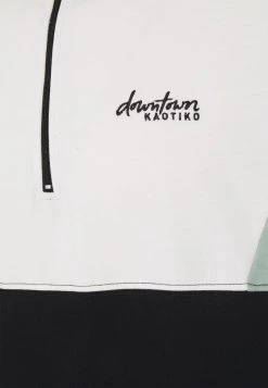 Kaotiko CREW COLIN - Sweatshirt - Black/fresh Green - Herren -Kaotiko || Fire & Glory Populaire Magasin 3d60c246ced64a55b2ce853912bf3d8f