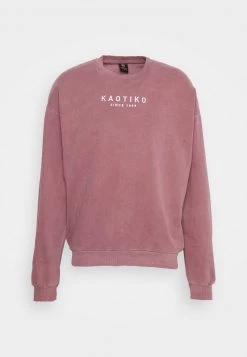 Kaotiko - Herren CREW ALAN - Sweatshirt - Rouge -Kaotiko || Fire & Glory Populaire Magasin 3ef662f4251c45d9b99ea28b39c1f6b9