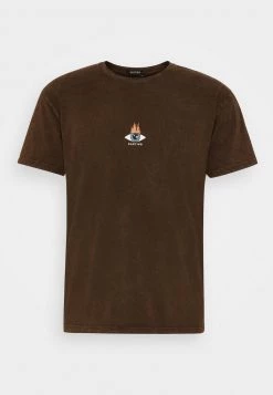 Kaotiko WASHED MOON SPHYNX UNISEX - T-Shirt Print - Brown -Kaotiko || Fire & Glory Populaire Magasin 45e3b29f74444fb29864d178d9c71e13