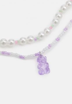 Fire & Glory - Damen FGKAM COMBI NECKLACE - Halskette - Cloud Dancer/multi -Kaotiko || Fire & Glory Populaire Magasin 47bc360b86404670819e412d7c223d6b