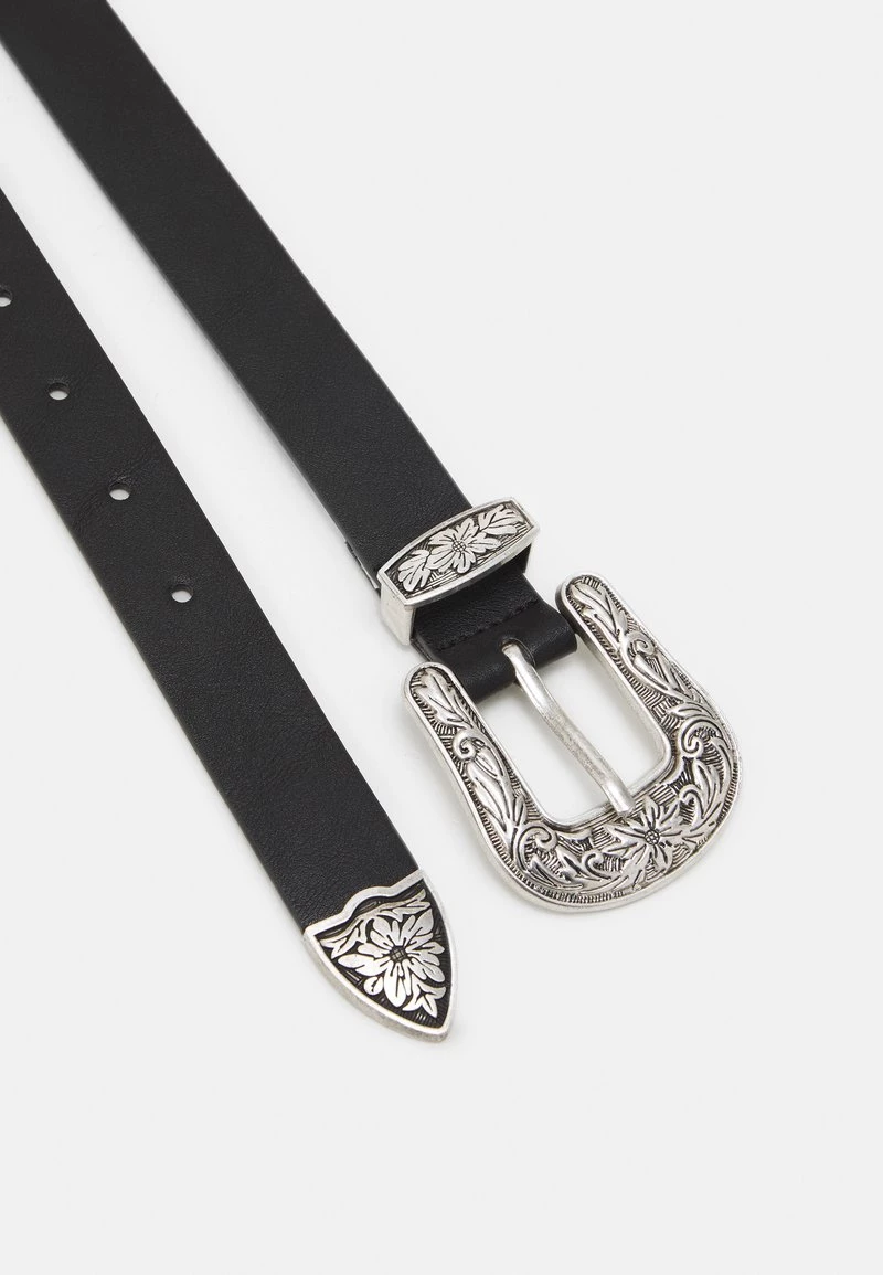 Fire & Glory - Damen FGMADA WAIST BELT CURVE - Taillengürtel - Black/silver 4 Fire & Glory - Damen FGMADA WAIST BELT CURVE - Taillengürtel - Black/silver – Bild 2