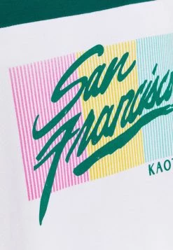 Kaotiko CREW SAN FRANCISCO UNISEX - Sweatshirt - White -Kaotiko || Fire & Glory Populaire Magasin 486916e55ece4f99820a22cffc01e1e9