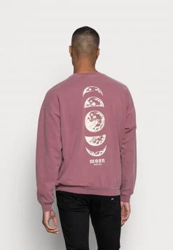 Kaotiko CREW WASHED MOON - Sweatshirt - Bordeaux - Herren -Kaotiko || Fire & Glory Populaire Magasin 4fd69c5cdae04774b5dd4e7c07899932
