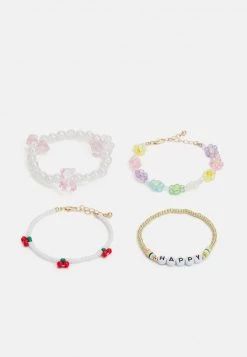 Fire & Glory NICOLA BRACELET 4 PACK - Armband - Gold-coloured/multi - Damen