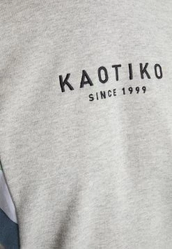 Kaotiko SUD CAP EWAN UNISEX - Kapuzenpullover - Grey/lila/fresh Green -Kaotiko || Fire & Glory Populaire Magasin 52031afc27734d4d8b8bc28f47b94c8e