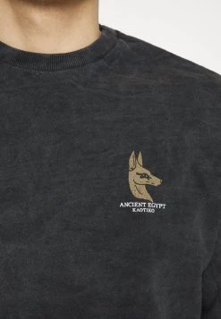 Kaotiko CREW WASHED PHARAOH UNISEX - Sweatshirt - Black -Kaotiko || Fire & Glory Populaire Magasin 52109400d7bf4801afc8873f882d7480