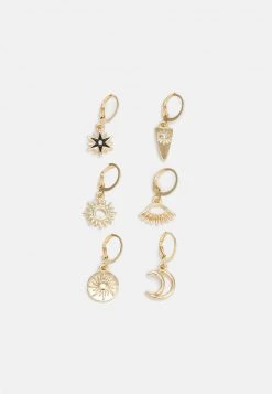 Fire & Glory FGMETTE EARRINGS 3 PACK - Ohrringe - Gold-coloured - Damen