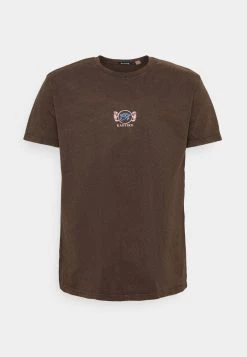 Kaotiko WASHED UNISEX - T-Shirt Print - Brown
