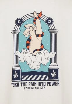 Kaotiko HAND SNAKE - Sweatshirt - Ivory - Herren -Kaotiko || Fire & Glory Populaire Magasin 5a47166fc2e343de9cb4cc30ba18e40f