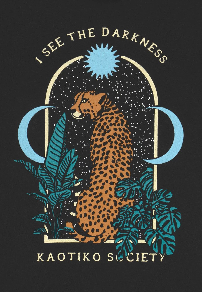 Kaotiko LEOPARD UNISEX - T-Shirt Print - Black 5 Kaotiko LEOPARD UNISEX - T-Shirt Print - Black – Bild 3