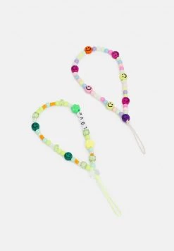 Fire & Glory - Damen PHONE CHARM 2 PACK - Sonstige Accessoires - Butterfly/prism Pink/multi-coloured