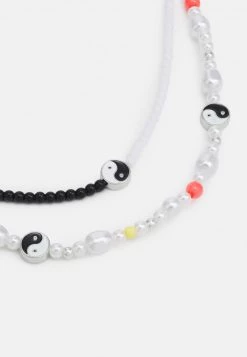 Fire & Glory COMBI NECKLACE - Halskette - Bright White - Damen -Kaotiko || Fire & Glory Populaire Magasin 603a0271b5e744dbb19f64d93961abfd