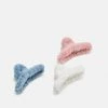 Fire & Glory - Damen FGFUGINA HAIRSHARK 3 PACK - Haar-Styling-Accessoires - Misty Rose/blue/white