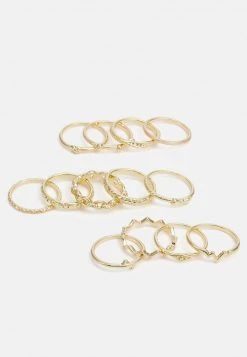 Fire & Glory - Damen KATRINE 13 PACK - Ring - Gold-coloured -Kaotiko || Fire & Glory Populaire Magasin 6380553b312447f281827ba37f2a0647