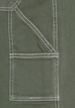 Kaotiko CARPENTER TROUSERS UNISEX - Stoffhose - Olive -Kaotiko || Fire & Glory Populaire Magasin 6886658be669404bb4d6b14a31a32bb4