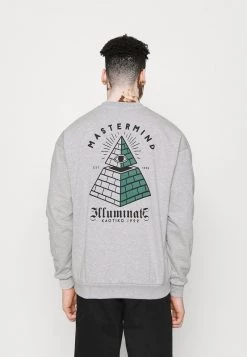 Kaotiko - Herren CREW MASTERMIND PYRAMID - Sweatshirt - Grey Vigore -Kaotiko || Fire & Glory Populaire Magasin 68a8fb9256dc4ea29c86624d87155dfd