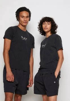 Kaotiko WASHED RAMEN - T-Shirt Print - Black - Unisex -Kaotiko || Fire & Glory Populaire Magasin 69005f5825184b9f994df5469f798d8d